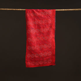 Reversible Silk Bengal Hand Kantha Stitch Stole 193