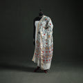 Handloom Chanderi Silk Handpainted Madhubani Dupatta with Zari Border 55