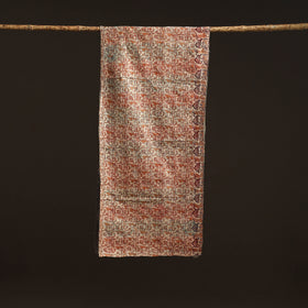 Reversible Silk Bengal Hand Kantha Stitch Stole 190