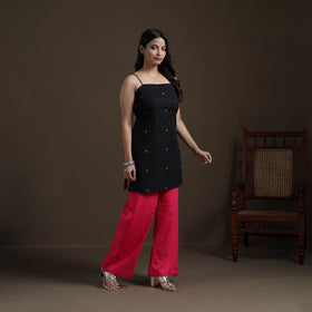 Cotton Short Jacquard Kurta for Women 05