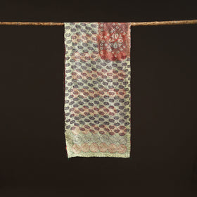 Reversible Silk Bengal Hand Kantha Stitch Stole 184