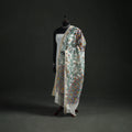 Handloom Chanderi Silk Handpainted Madhubani Dupatta with Zari Border 59