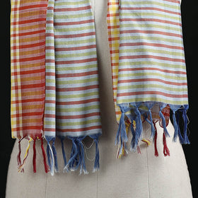 Pochampally Ikat Weave Cotton Stole 01