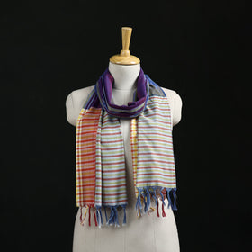 Pochampally Ikat Weave Cotton Stole 01