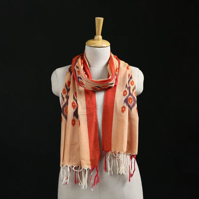 Pochampally Ikat Weave Cotton Stole 02