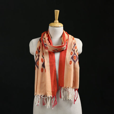 Pochampally Ikat Weave Cotton Stole 02