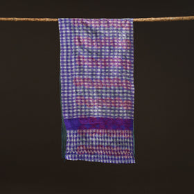 Reversible Silk Bengal Hand Kantha Stitch Stole 172