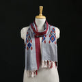 Pochampally Ikat Weave Cotton Stole 03
