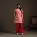 Cotton Short Jacquard Kurta for Women 10