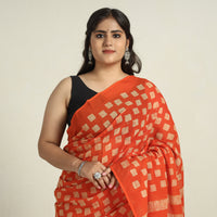 Batik Print Saree