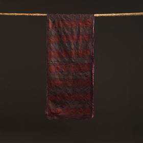 Reversible Silk Bengal Hand Kantha Stitch Stole 169