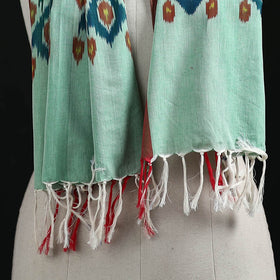 Pochampally Ikat Weave Cotton Stole 04