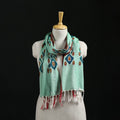 Pochampally Ikat Weave Cotton Stole 04