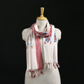 Pochampally Ikat Weave Cotton Stole 05