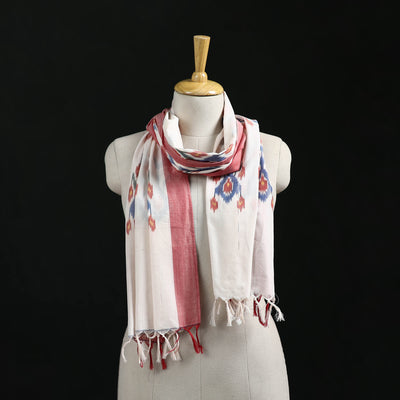 Pochampally Ikat Weave Cotton Stole 05