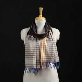 Pochampally Ikat Weave Cotton Stole 07