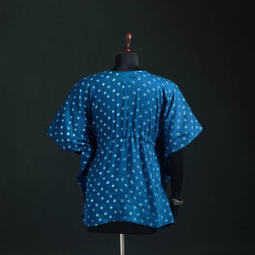 Bandhani Tie-Dye Cotton Kaftan (Short) 23