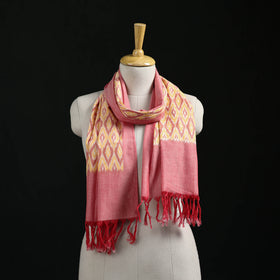 Pochampally Ikat Weave Cotton Stole 10