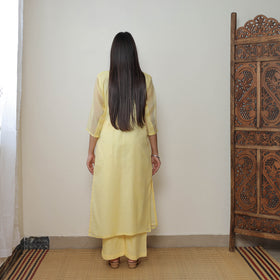 Kota Doria Embroidered Suit Set – Buy Online