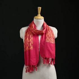 Pochampally Ikat Weave Cotton Stole 11