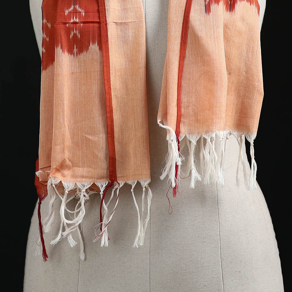 Pochampally Ikat Weave Cotton Stole 12