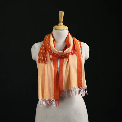 Pochampally Ikat Weave Cotton Stole 13