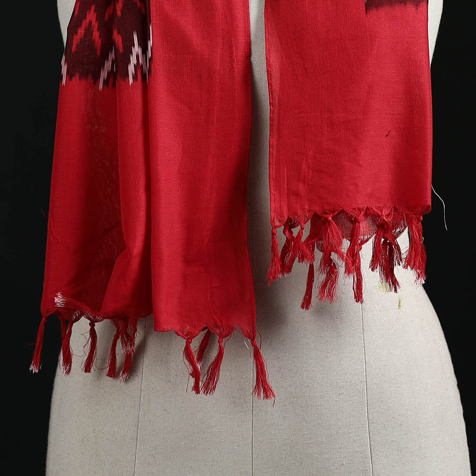 Pochampally Ikat Weave Cotton Stole 16