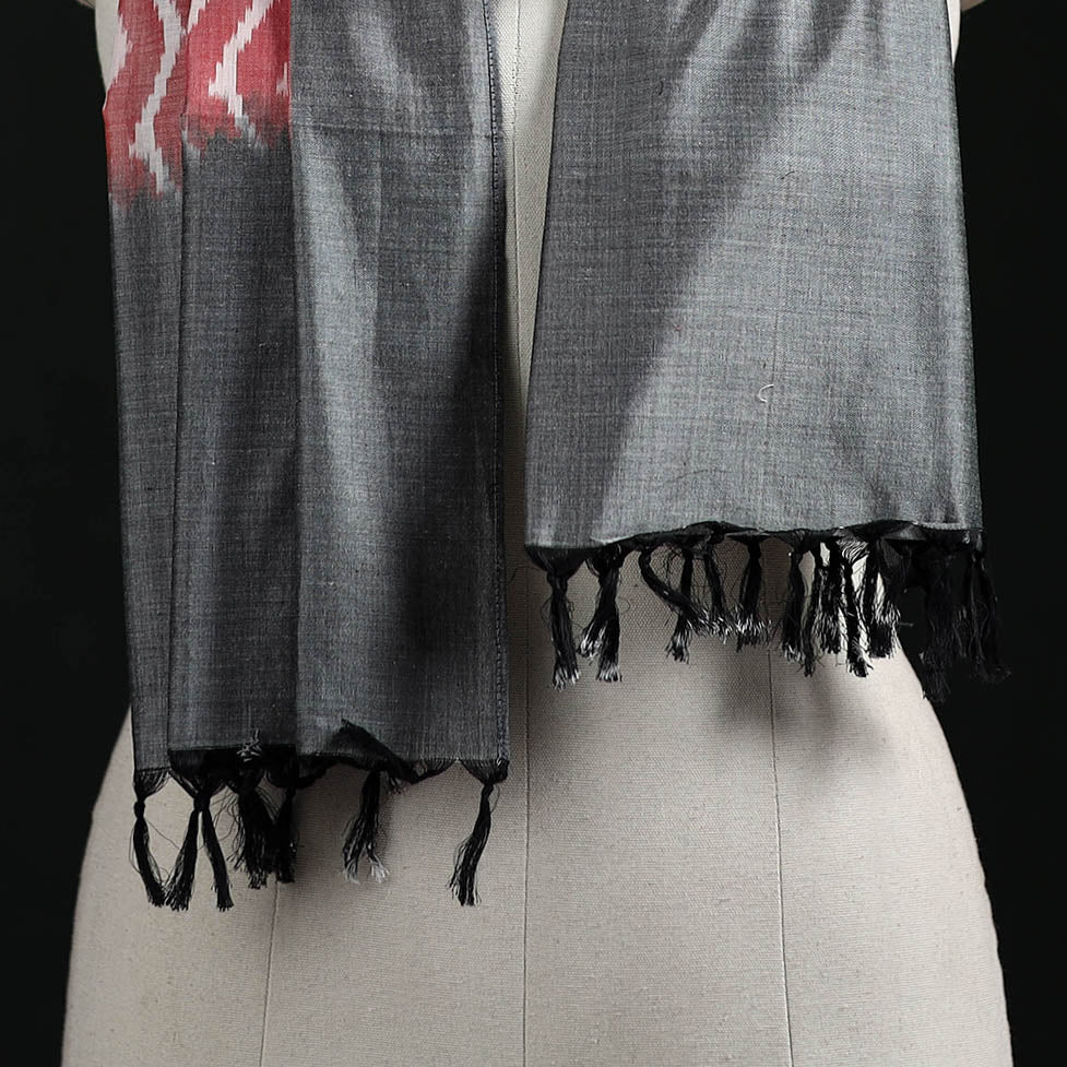 Pochampally Ikat Weave Cotton Stole 18