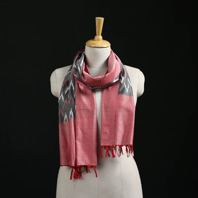 Pochampally Ikat Weave Cotton Stole 21