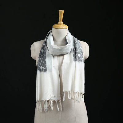 Pochampally Ikat Weave Cotton Stole 22