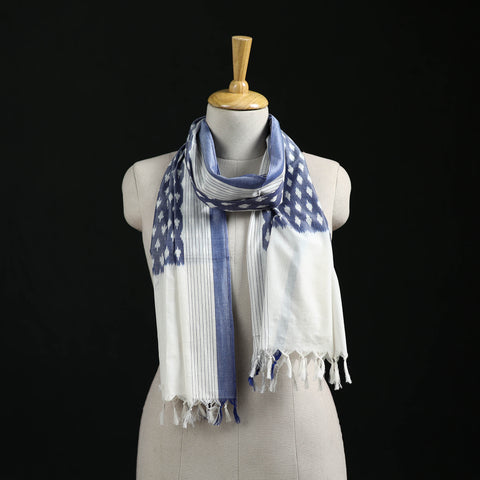 Pochampally Ikat Weave Cotton Stole 23