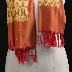 Pochampally Ikat Weave Cotton Stole 24