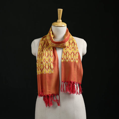 Pochampally Ikat Weave Cotton Stole 24