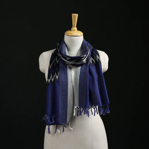 Pochampally Ikat Weave Cotton Stole 27