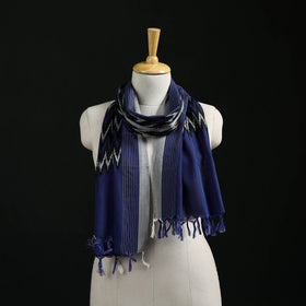 Pochampally Ikat Weave Cotton Stole 27