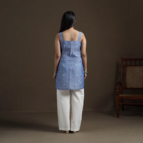 Cotton Short Jacquard Kurta for Women 06