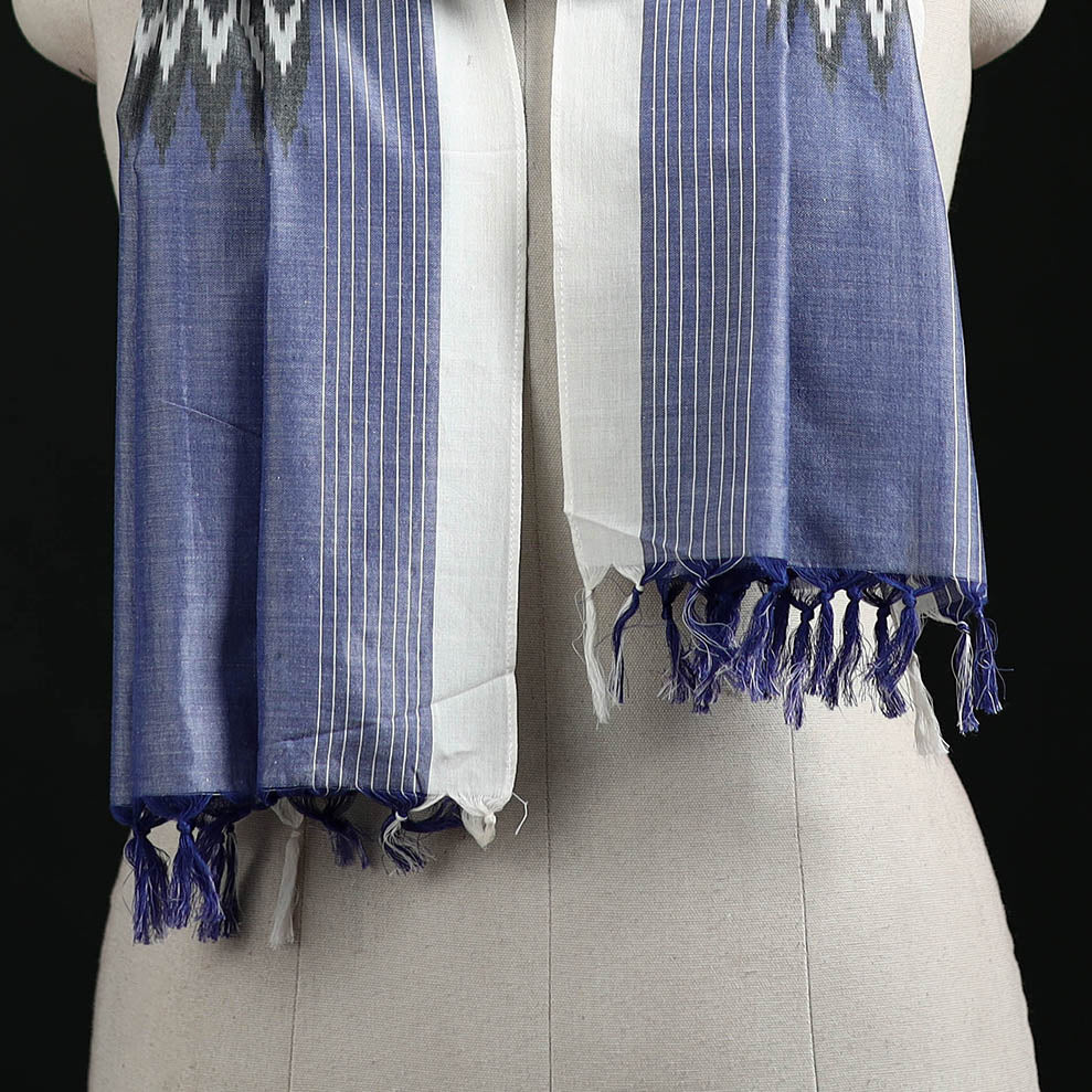 Pochampally Ikat Weave Cotton Stole 29