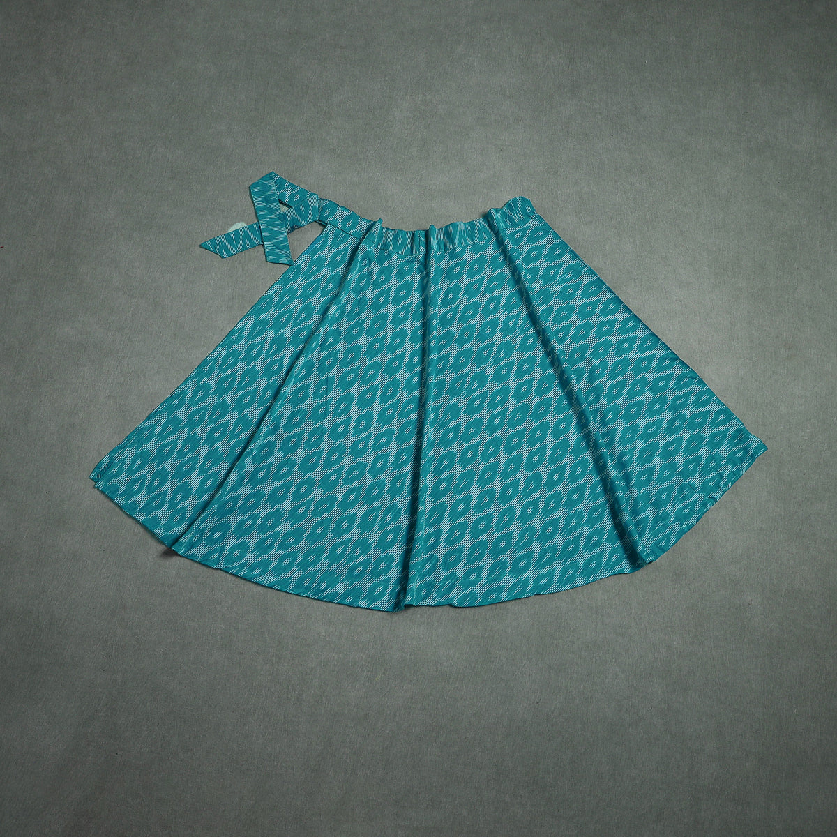 Pochampally Ikat Cotton Wrap Around Skirt 41