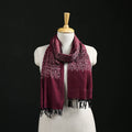 Pochampally Ikat Weave Cotton Stole 30