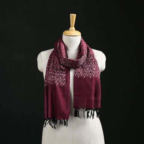 Pochampally Ikat Weave Cotton Stole 30
