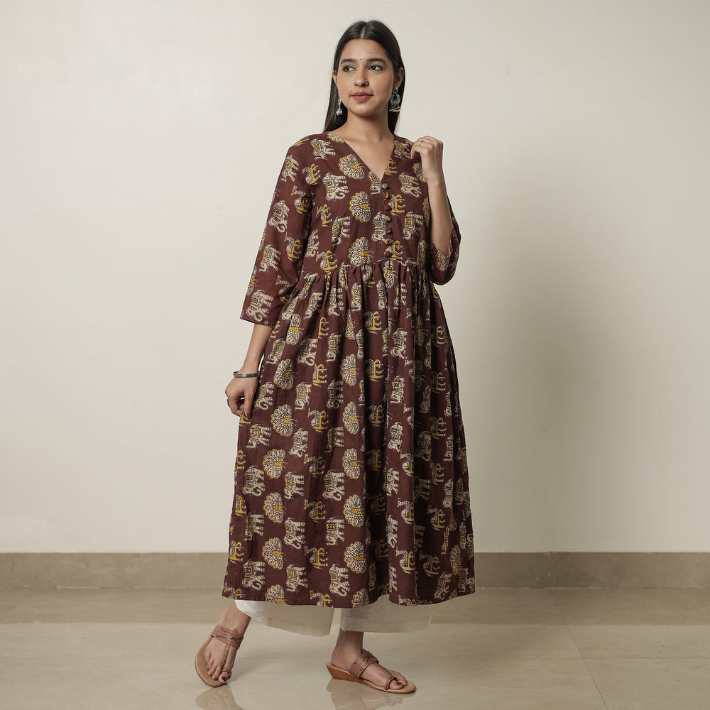 kalamkari printed kurta