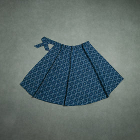 Pochampally Ikat Cotton Wrap Around Skirt 43