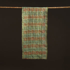 Reversible Silk Bengal Hand Kantha Stitch Stole 138