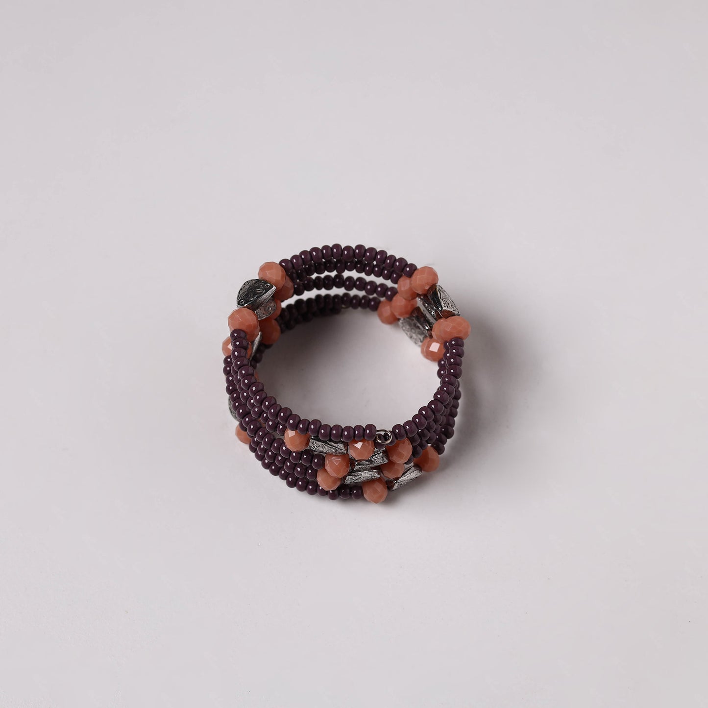 Spiral Handmade Beaded Bracelet 215