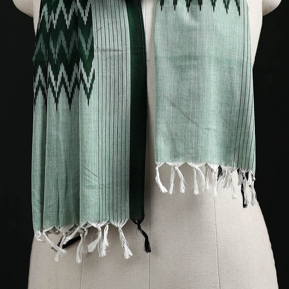 Pochampally Ikat Weave Cotton Stole 33