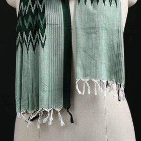 Pochampally Ikat Weave Cotton Stole 33