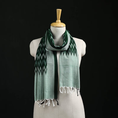 Pochampally Ikat Weave Cotton Stole 33