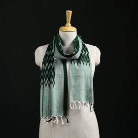 Pochampally Ikat Weave Cotton Stole 33