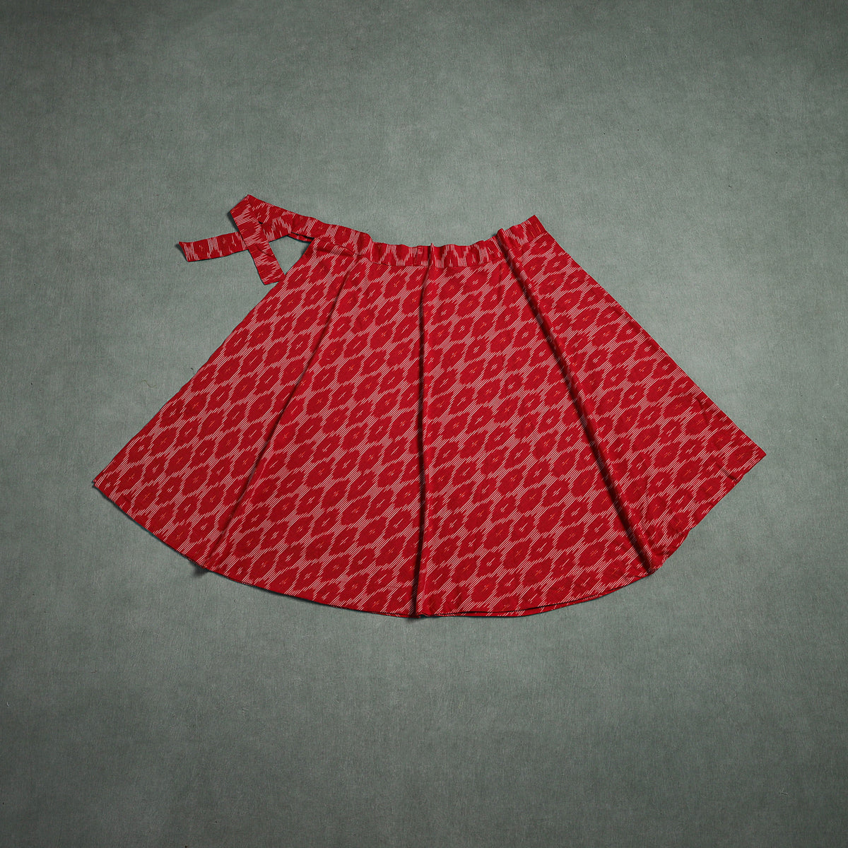 Pochampally Ikat Cotton Wrap Around Skirt 45