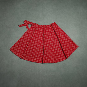 Pochampally Ikat Cotton Wrap Around Skirt 45